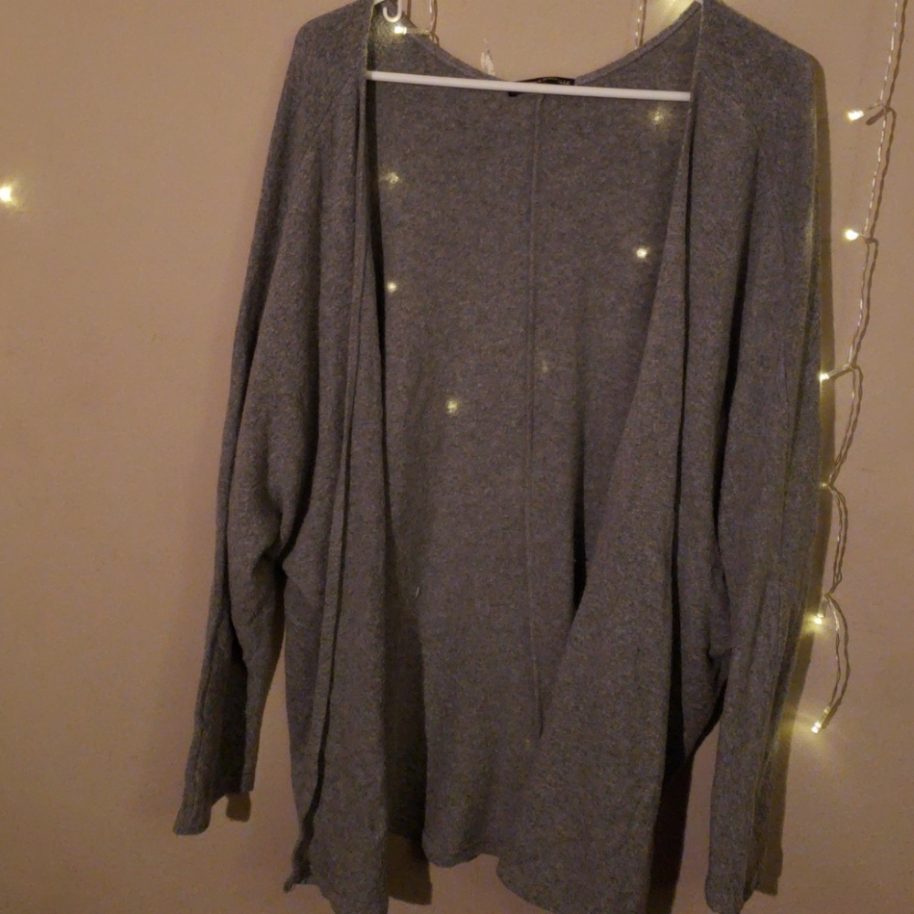 Brandy Melville gray batwing cardigan